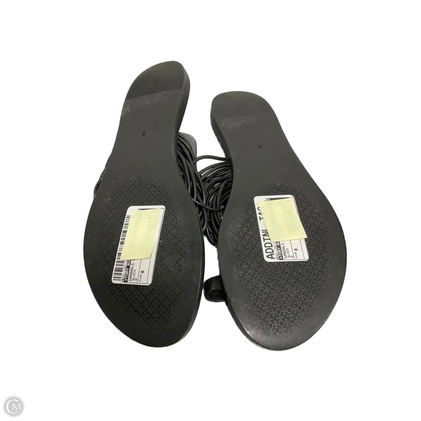 Sandals Designer By Tory Burch In Black, Size: 8