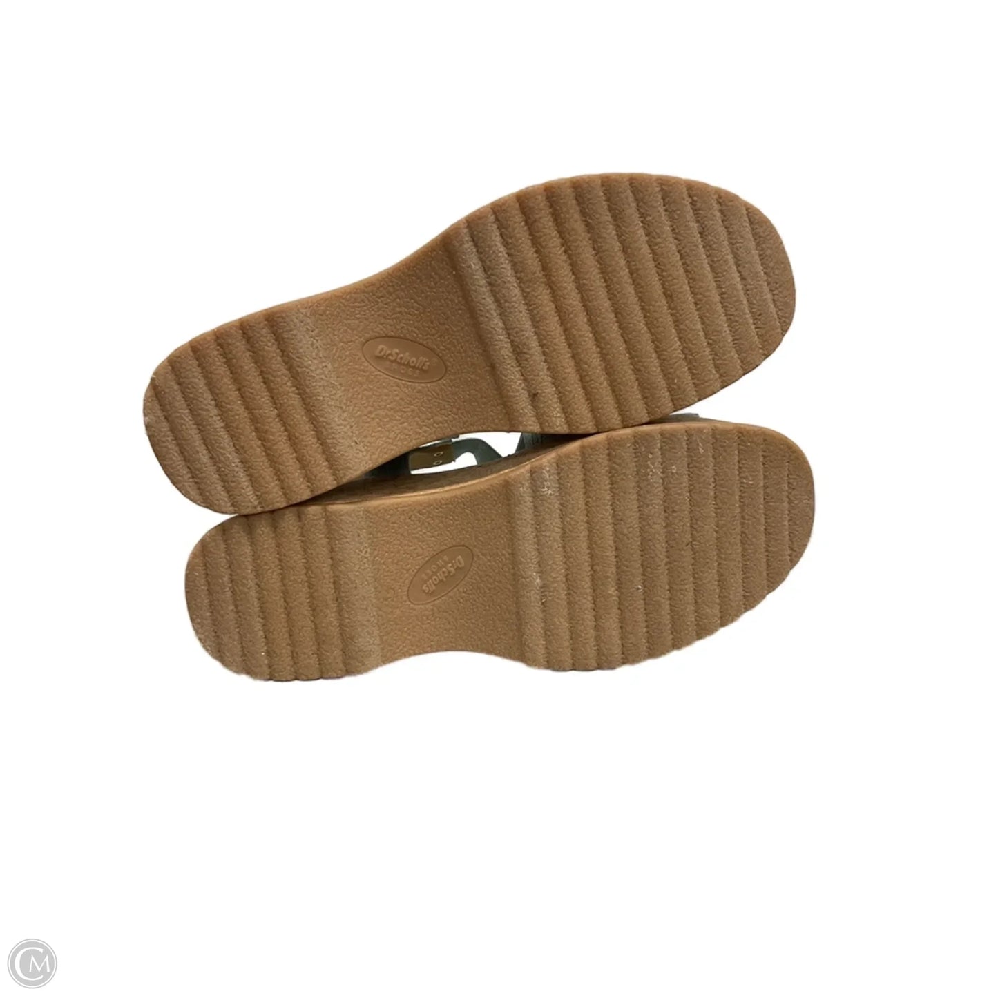 Sandals Heels Platform By Dr Scholls In Blue, Size: 8