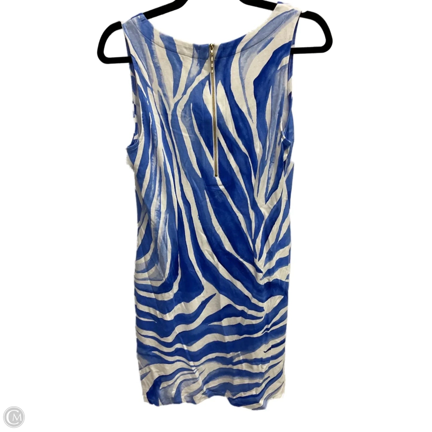 Dress Casual Midi By Tommy Bahama In Blue & White, Size: M
