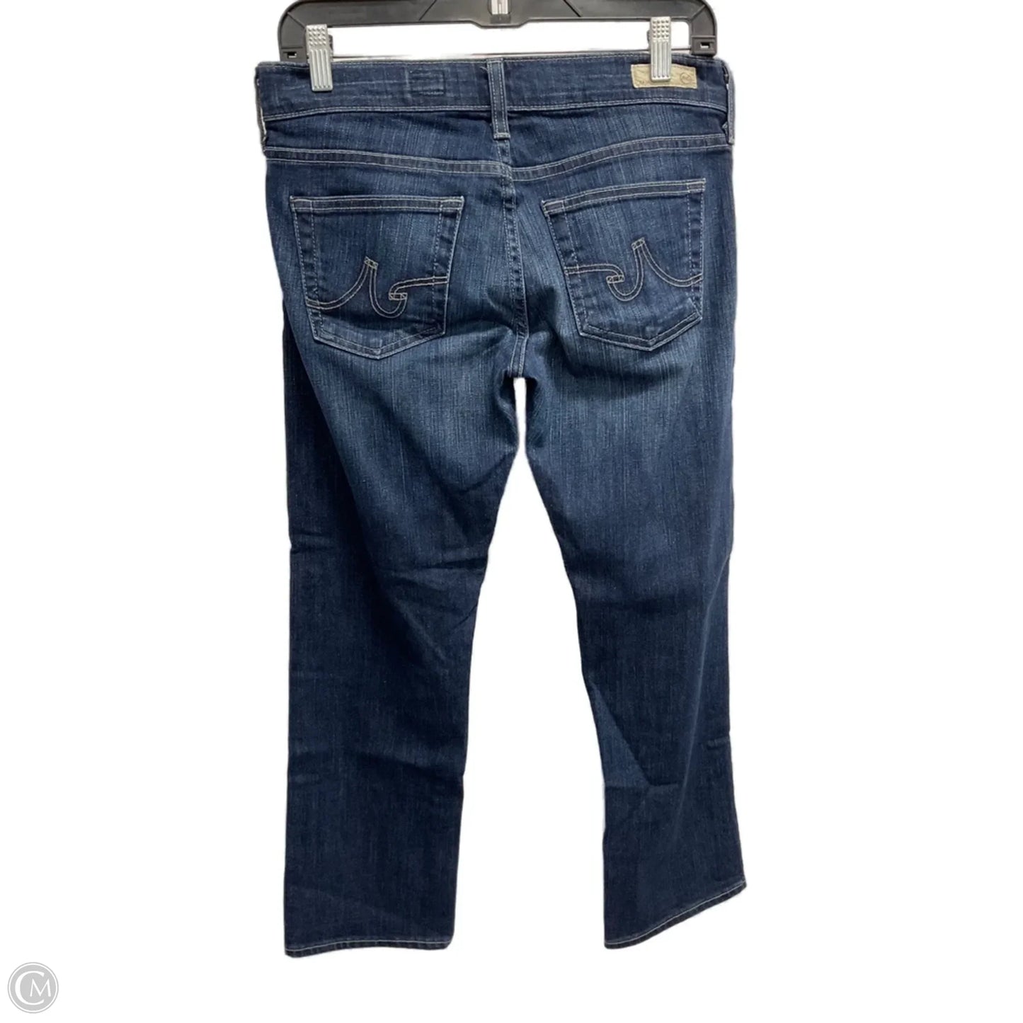 Jeans Cropped By Adriano Goldschmied In Blue Denim, Size: 6