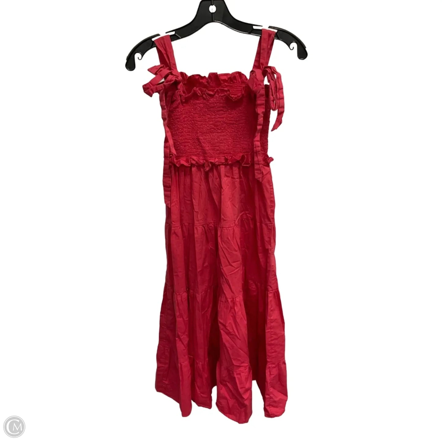 Dress Casual Midi By Tuckernuck In Red, Size: Xs