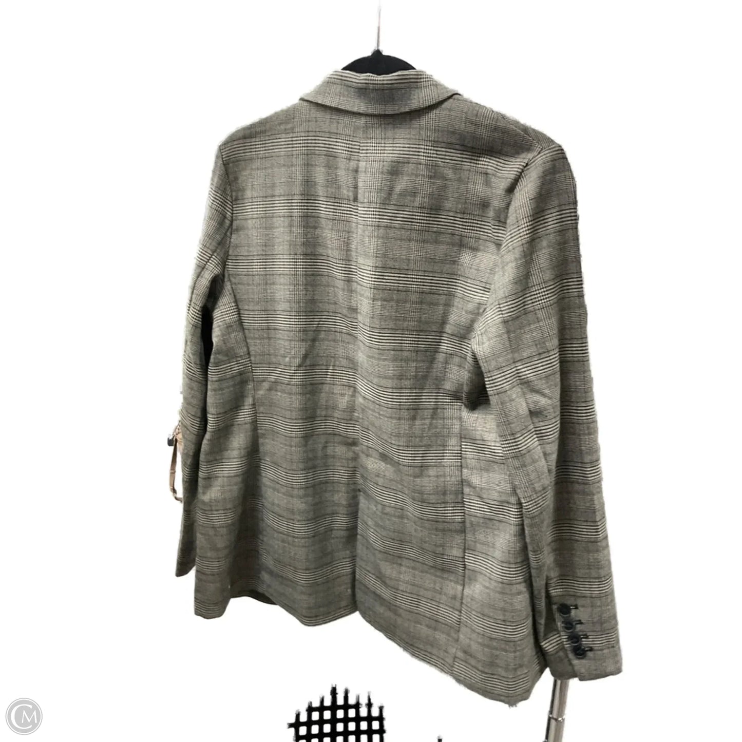 Blazer By Ana In Plaid Pattern, Size: S