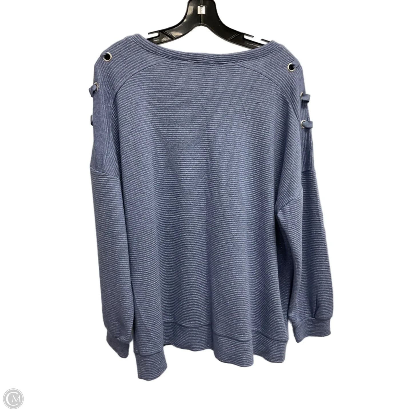 Sweatshirt Crewneck By Sunday In Blue, Size: 1x