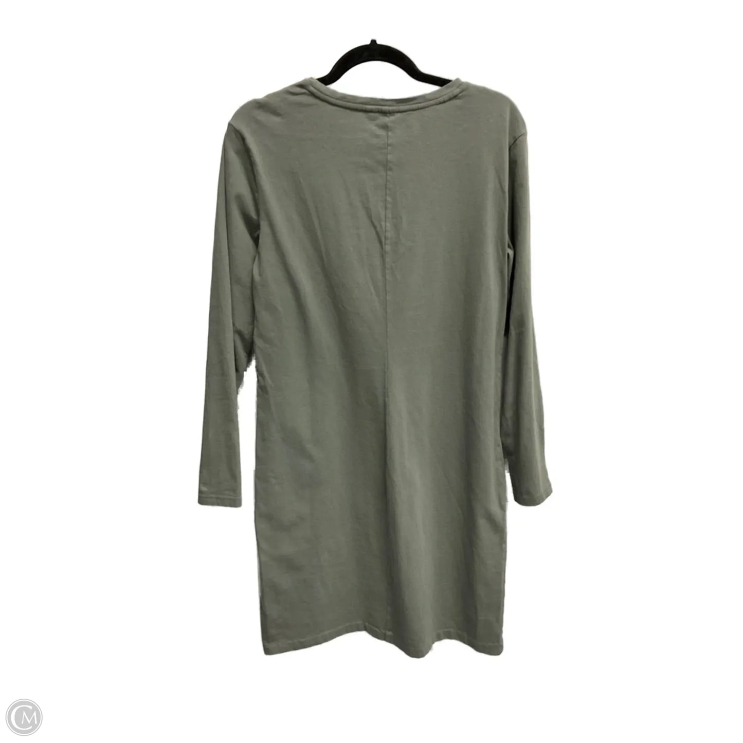 Dress Casual Midi By Gap In Green, Size: M