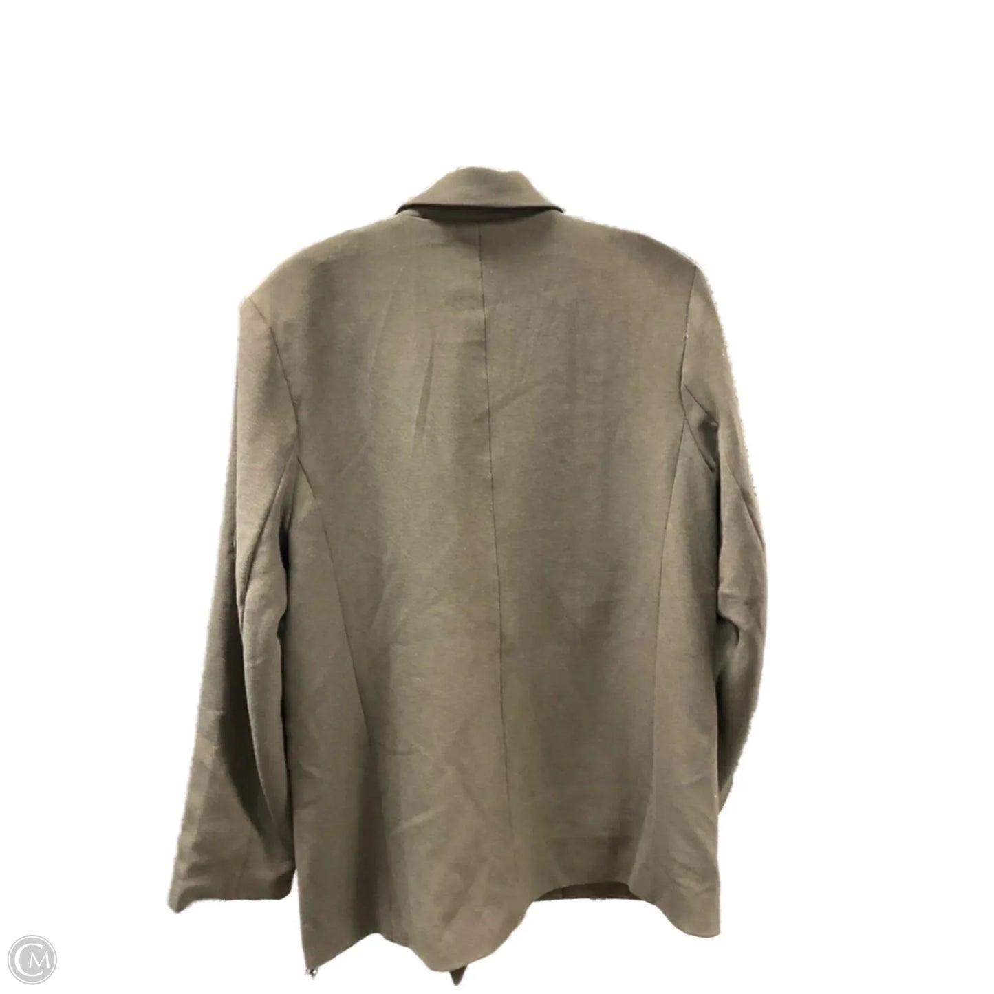 Blazer By Clothes Mentor In Brown, Size: L