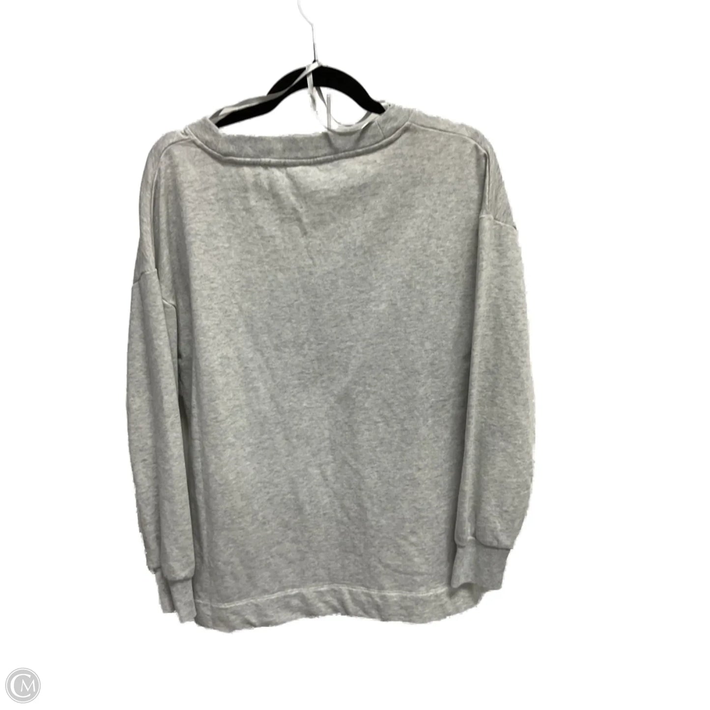 Sweatshirt Crewneck By Gap In Grey, Size: Xl