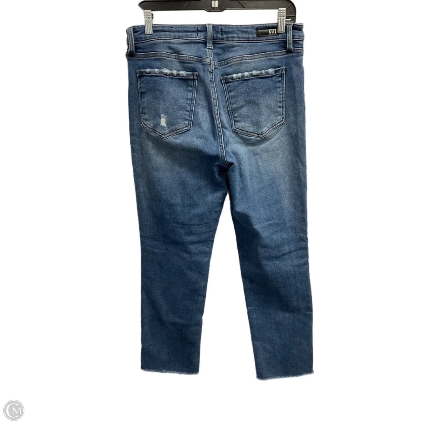 Jeans Skinny By Kut In Blue Denim, Size: 8
