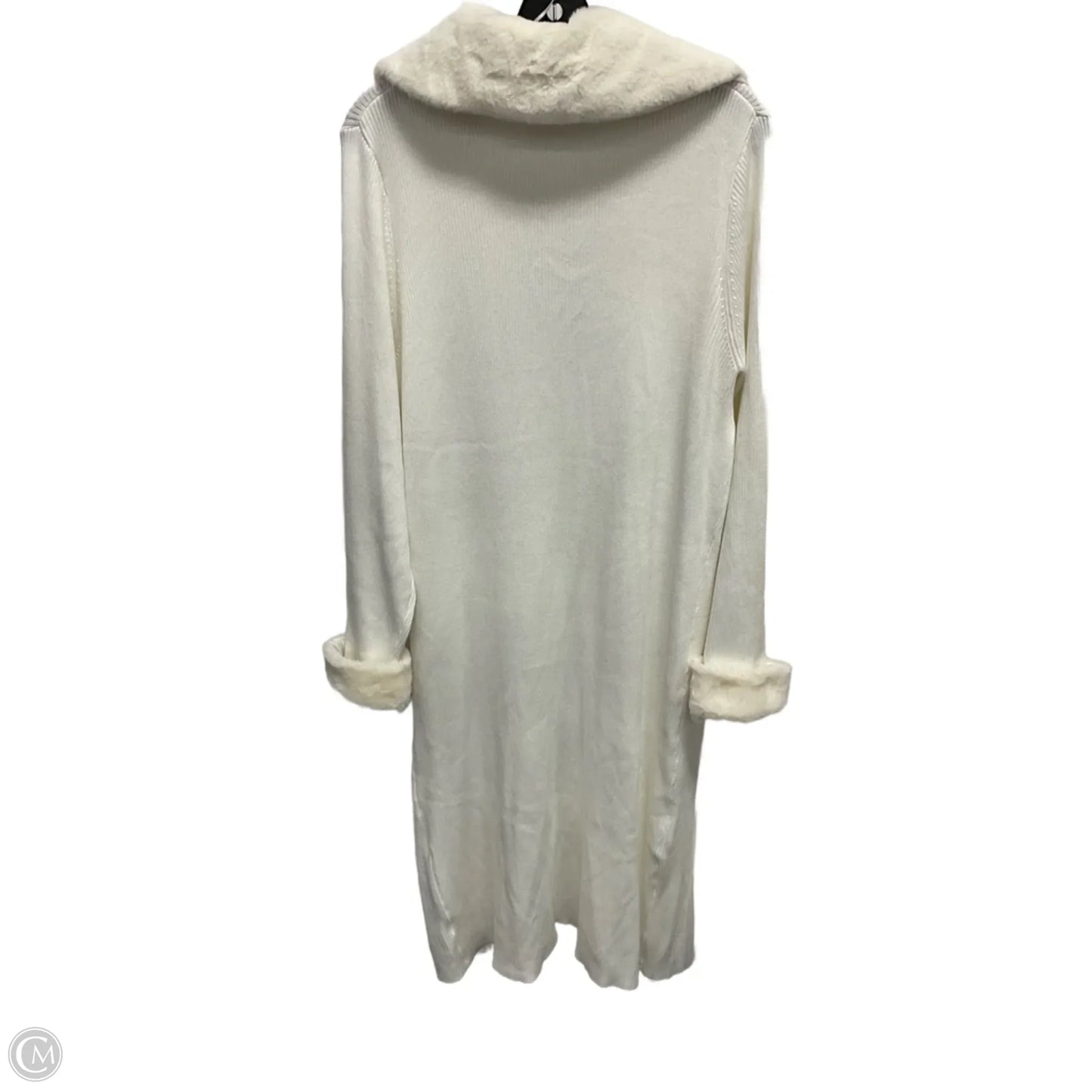 Cardigan By Madden Nyc In White, Size: Xl