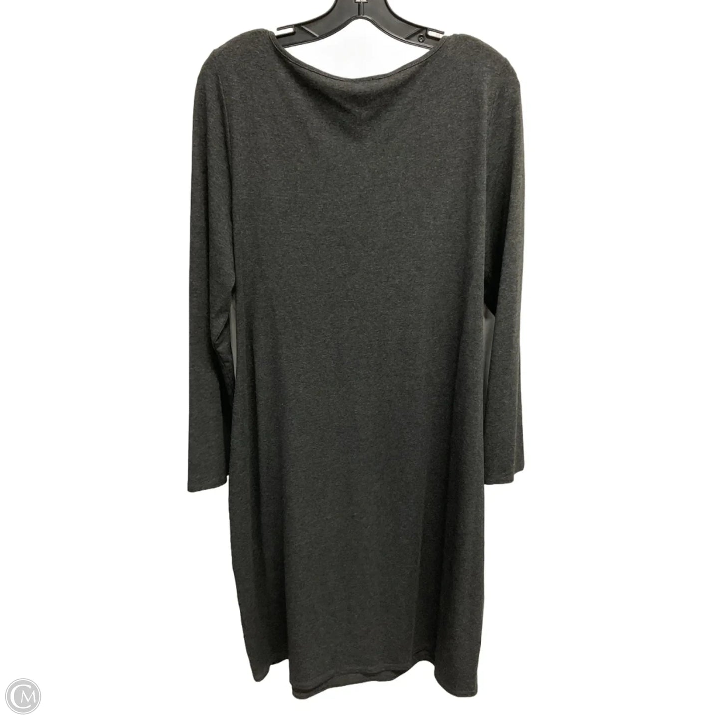 Dress Casual Midi By J. Jill In Grey, Size: L