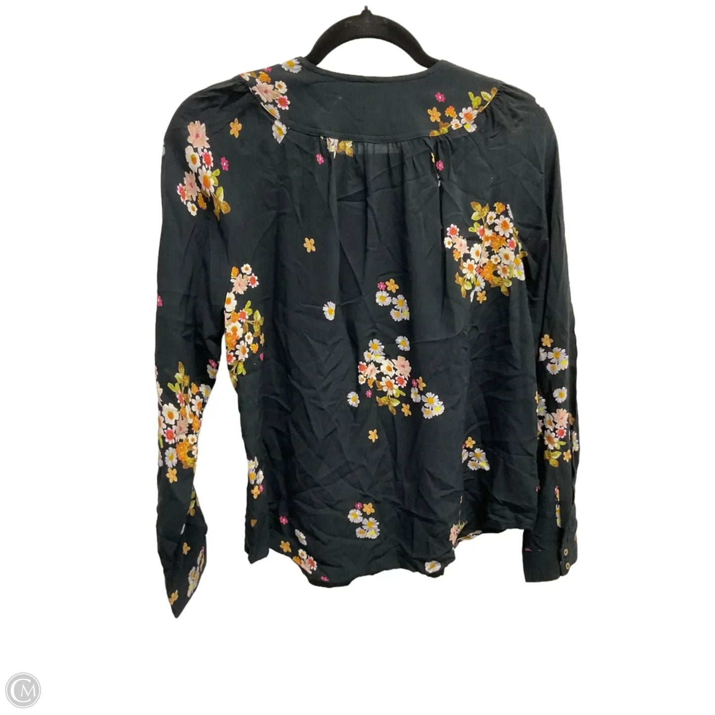 Top Long Sleeve By Maeve In Floral Print, Size: S