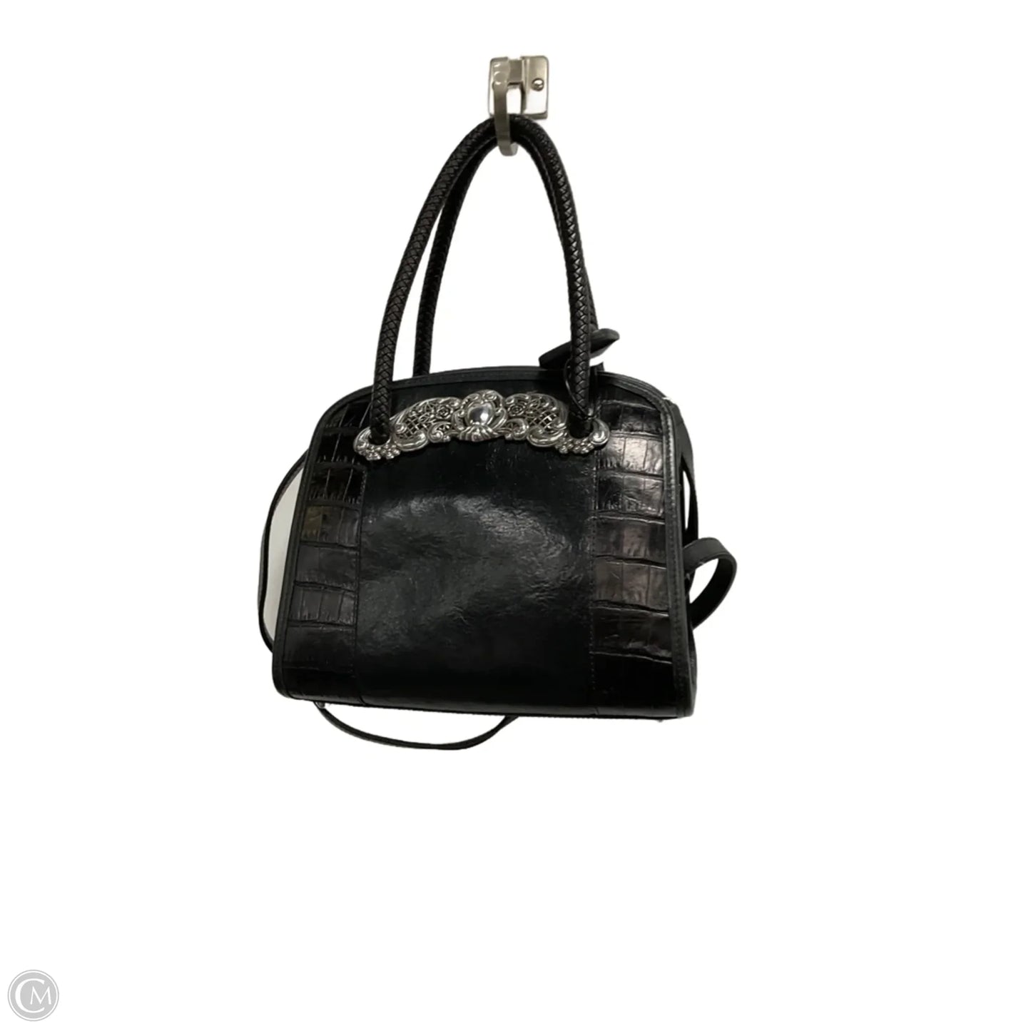 Handbag Leather By Brighton, Size: Medium