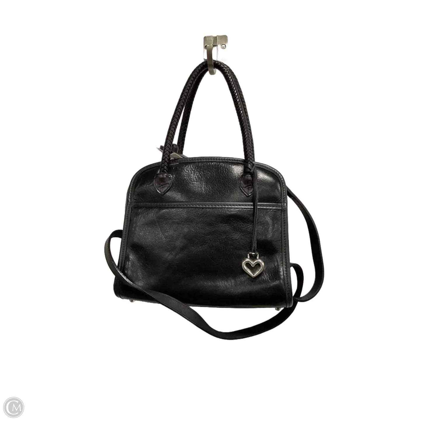 Handbag Leather By Brighton, Size: Medium