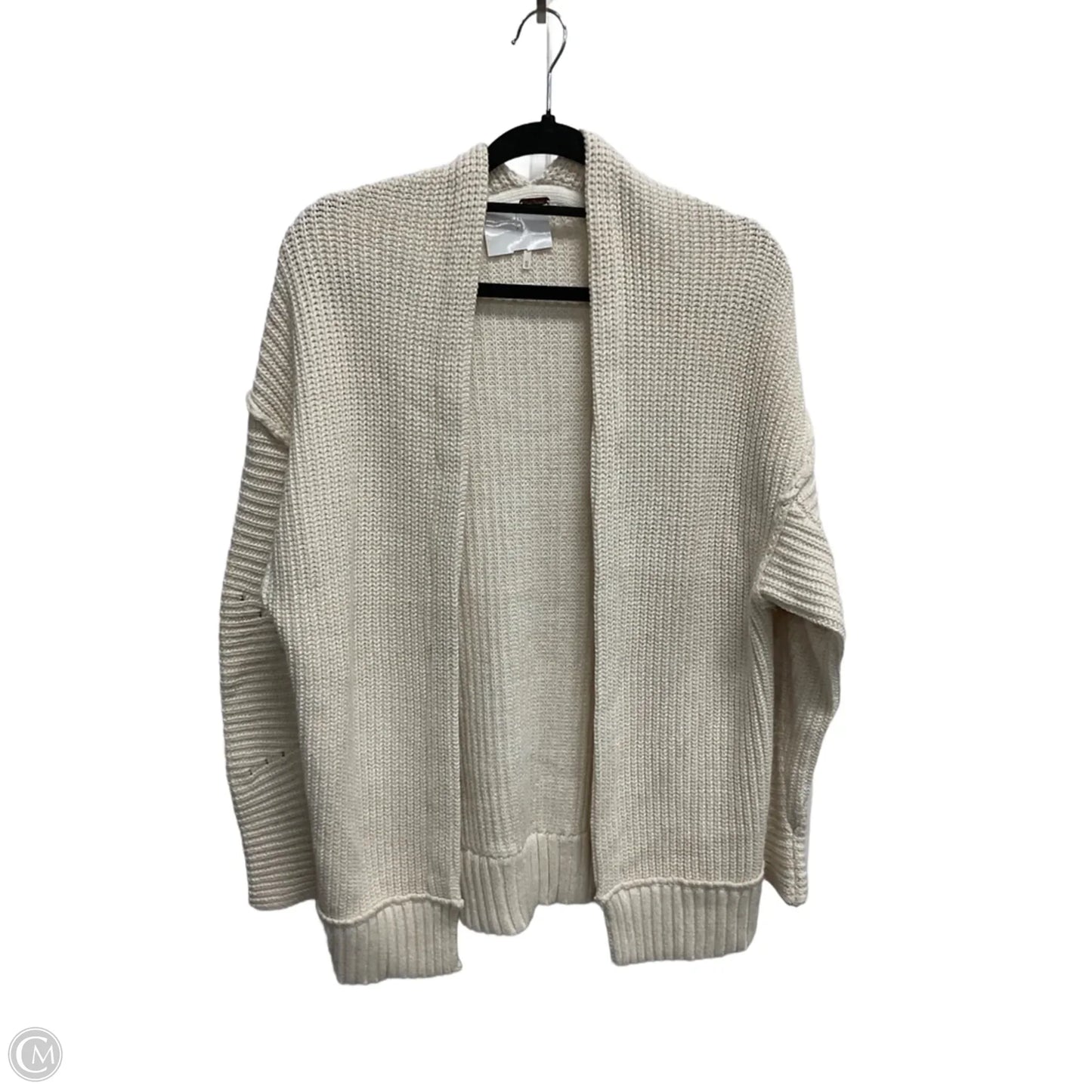 Sweater Cardigan By Free People In Cream, Size: Xs