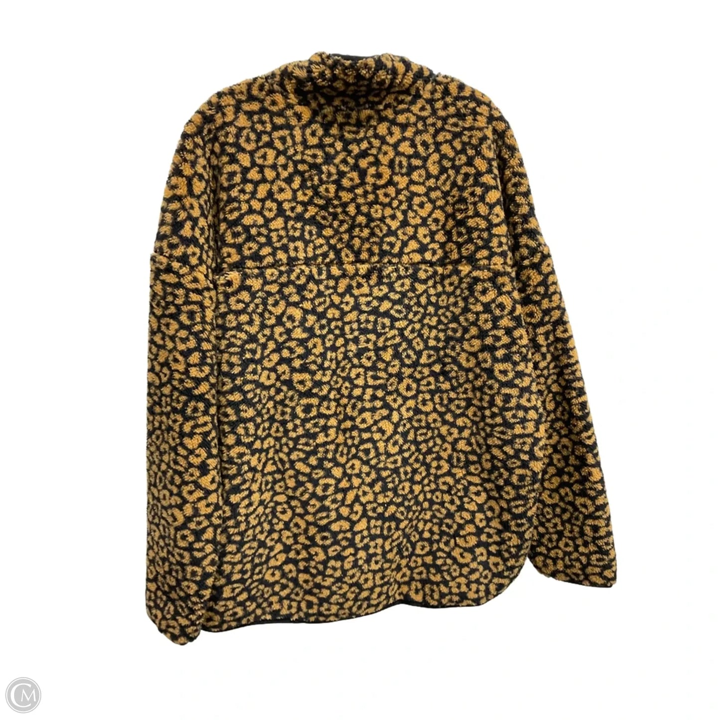 Athletic Fleece By Time And Tru In Leopard Print, Size: Xl