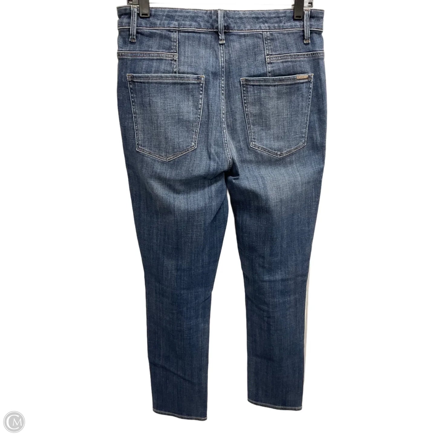 Jeans Straight By White House Black Market In Blue Denim, Size: 8