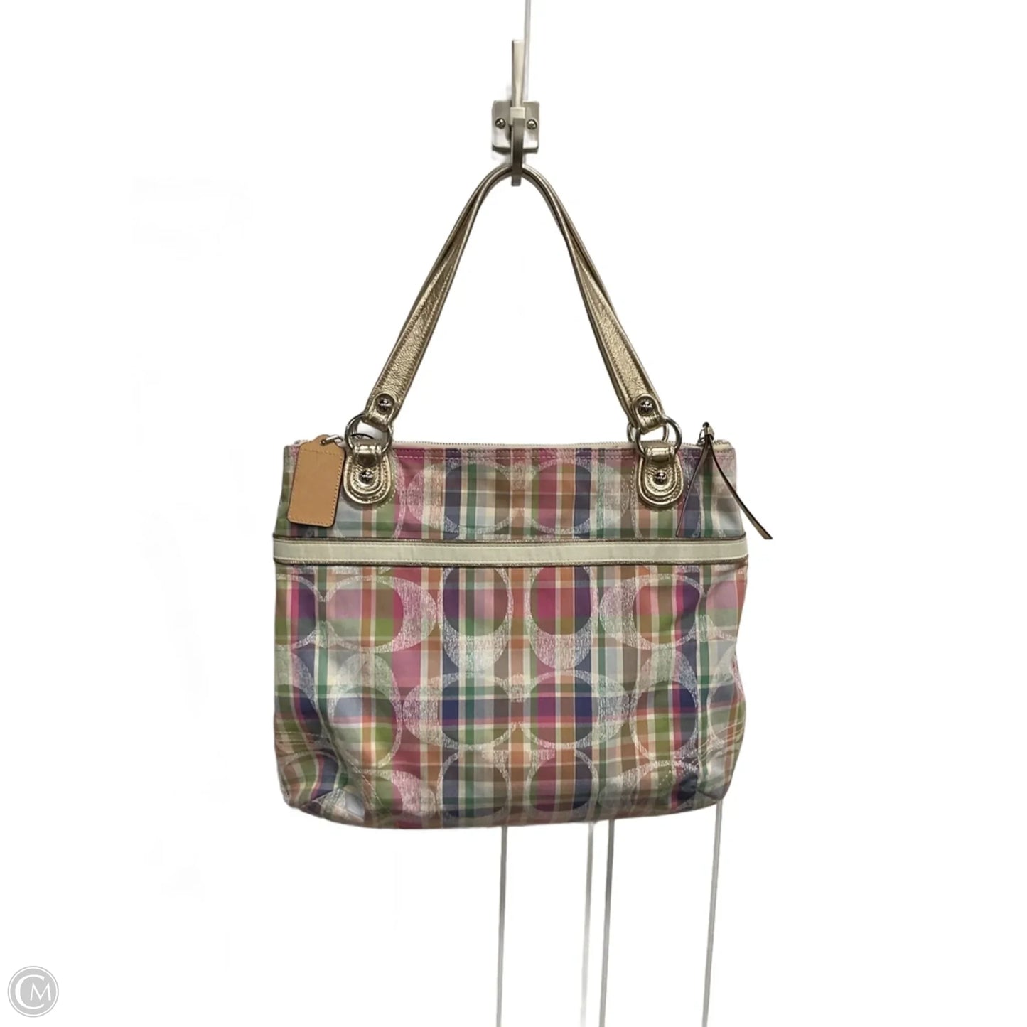 Tote Designer By Coach, Size: Medium