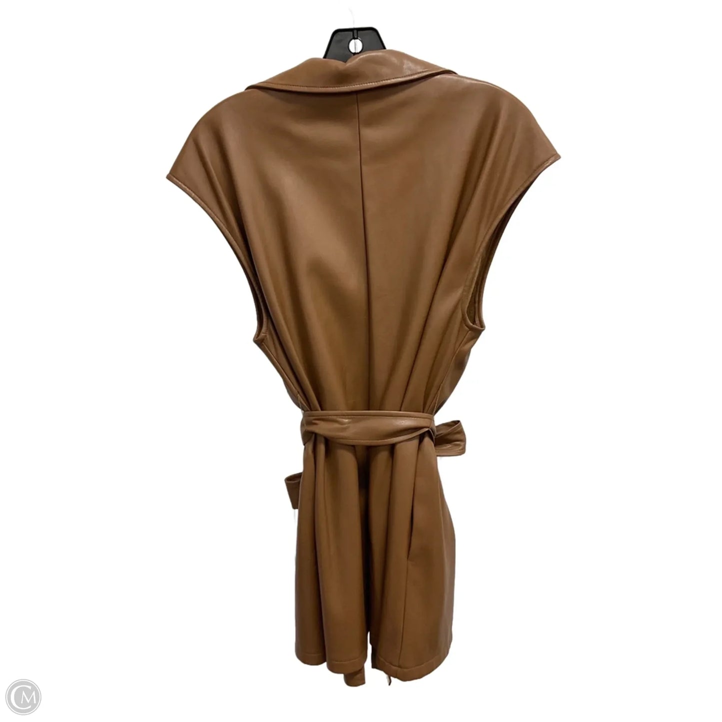 Vest Faux Fur & Sherpa By Marc New York In Brown, Size: M