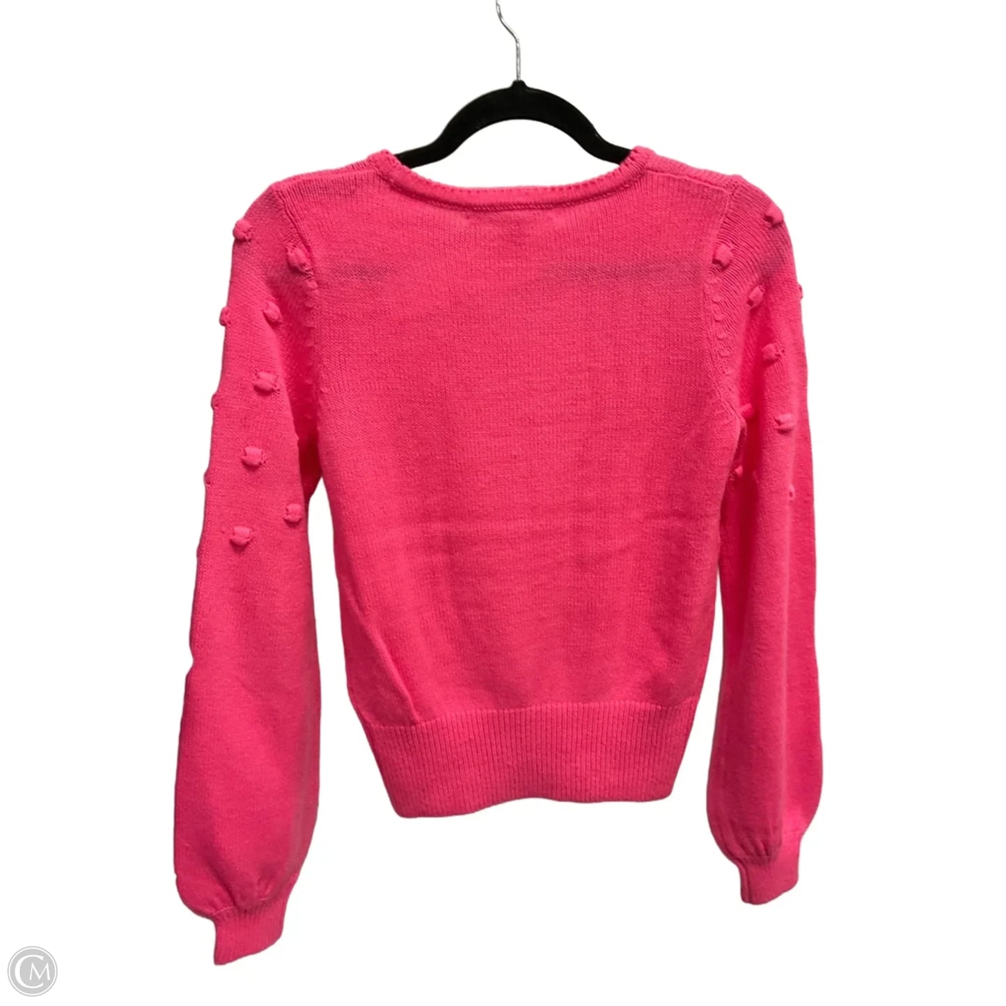 Sweater Cardigan Designer By Lilly Pulitzer In Pink, Size: Xxs