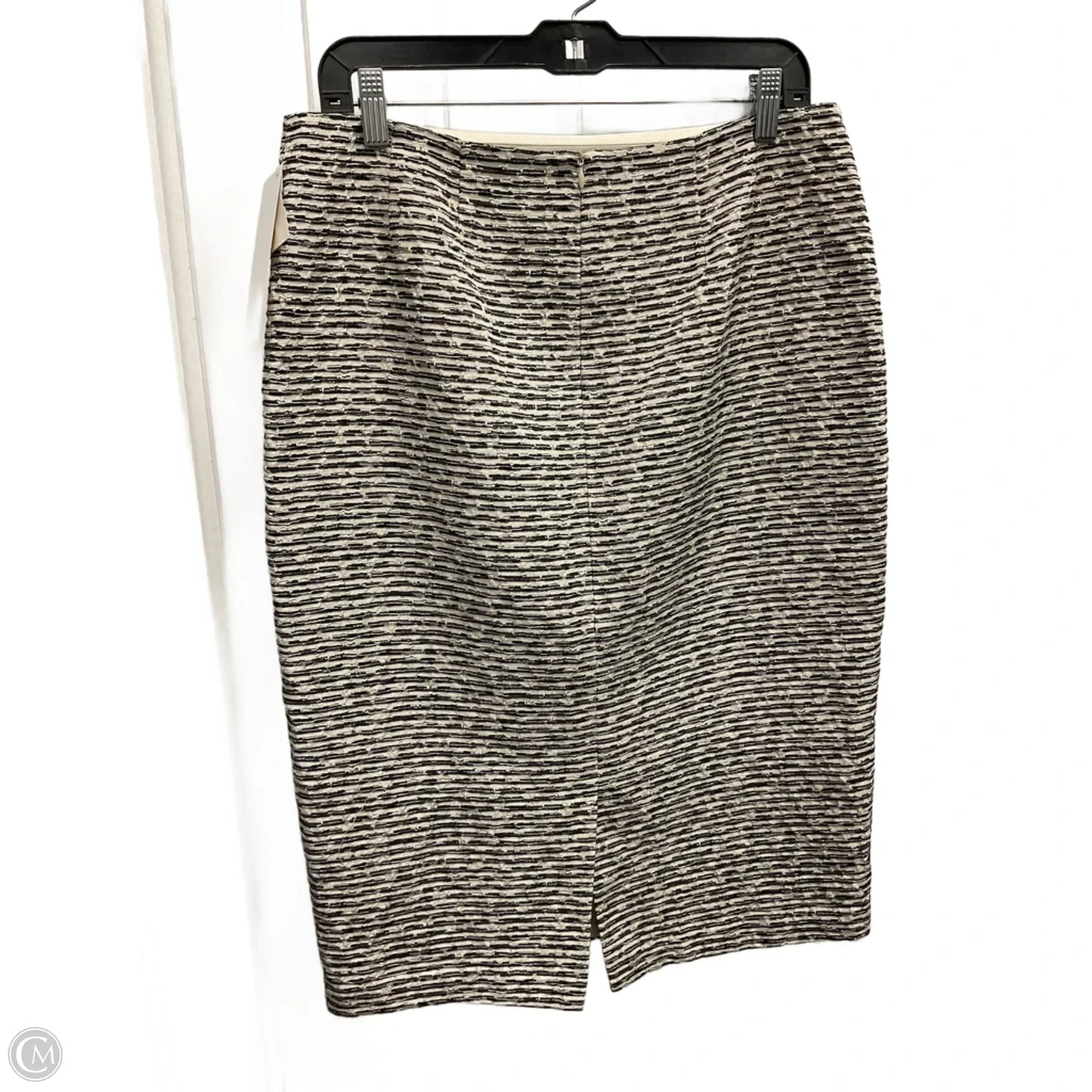 Skirt Designer By Lafayette 148 In Striped Pattern, Size: 10