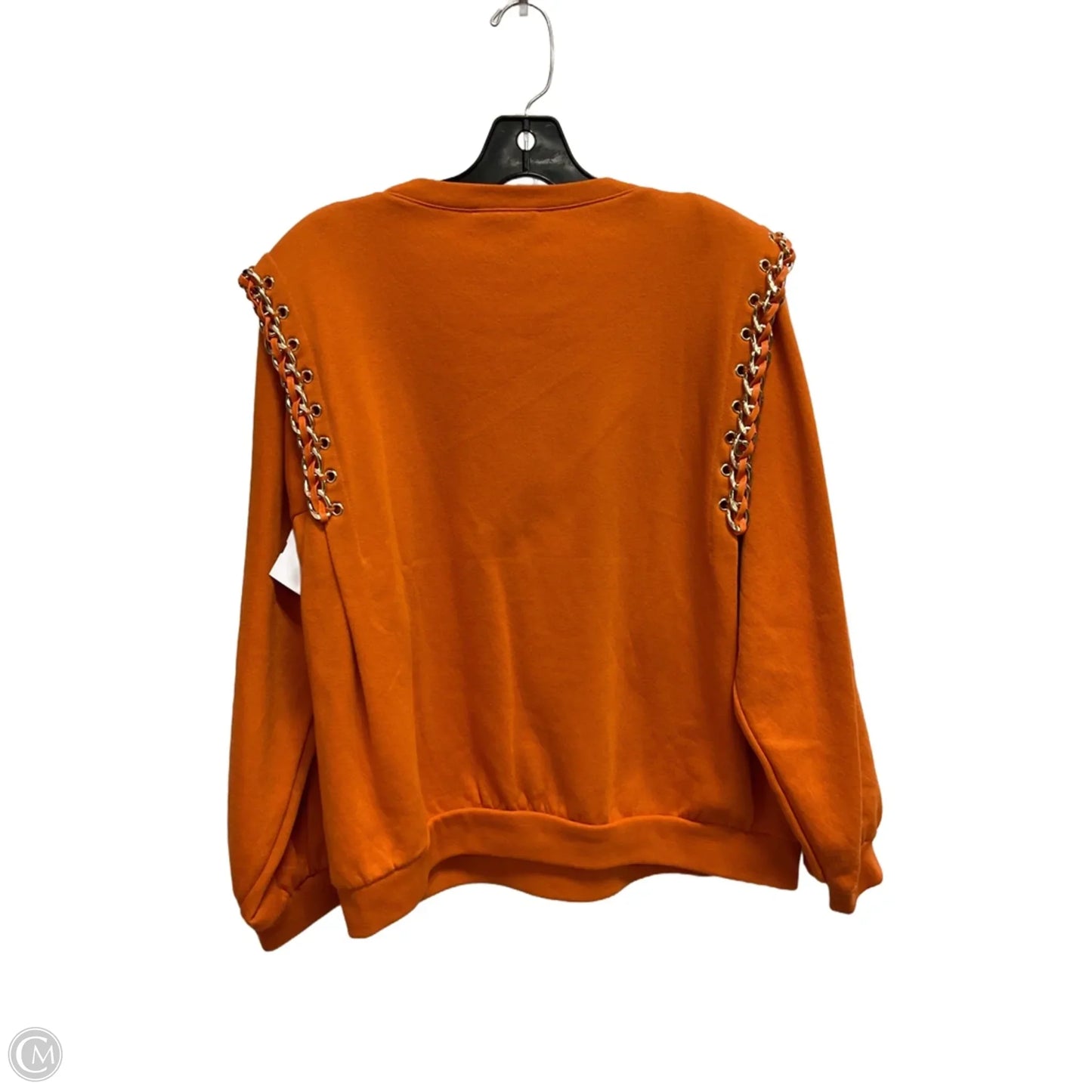 Sweatshirt Crewneck By Inc In Orange, Size: Xlp