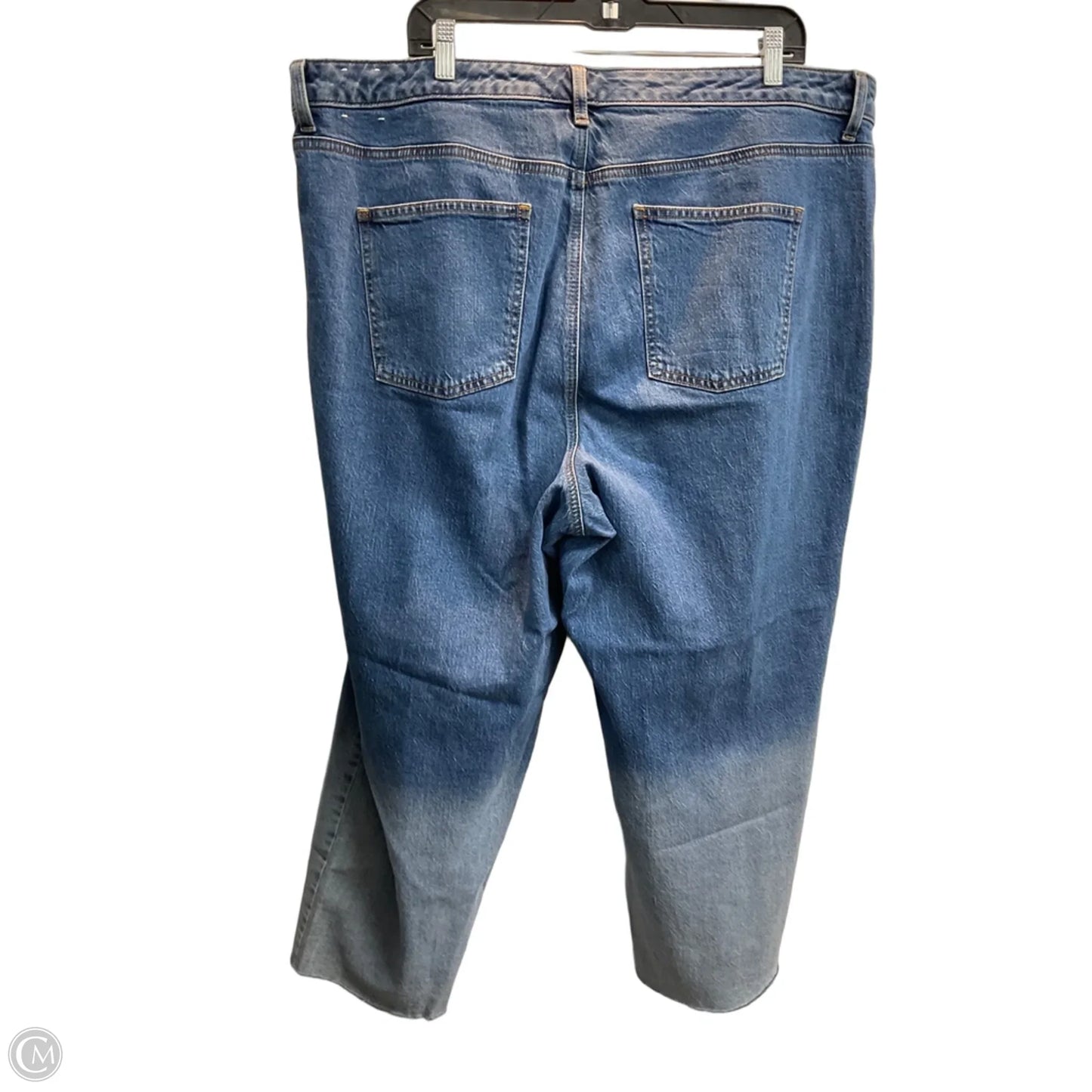 Jeans Cropped By Talbots In Blue Denim, Size: 20