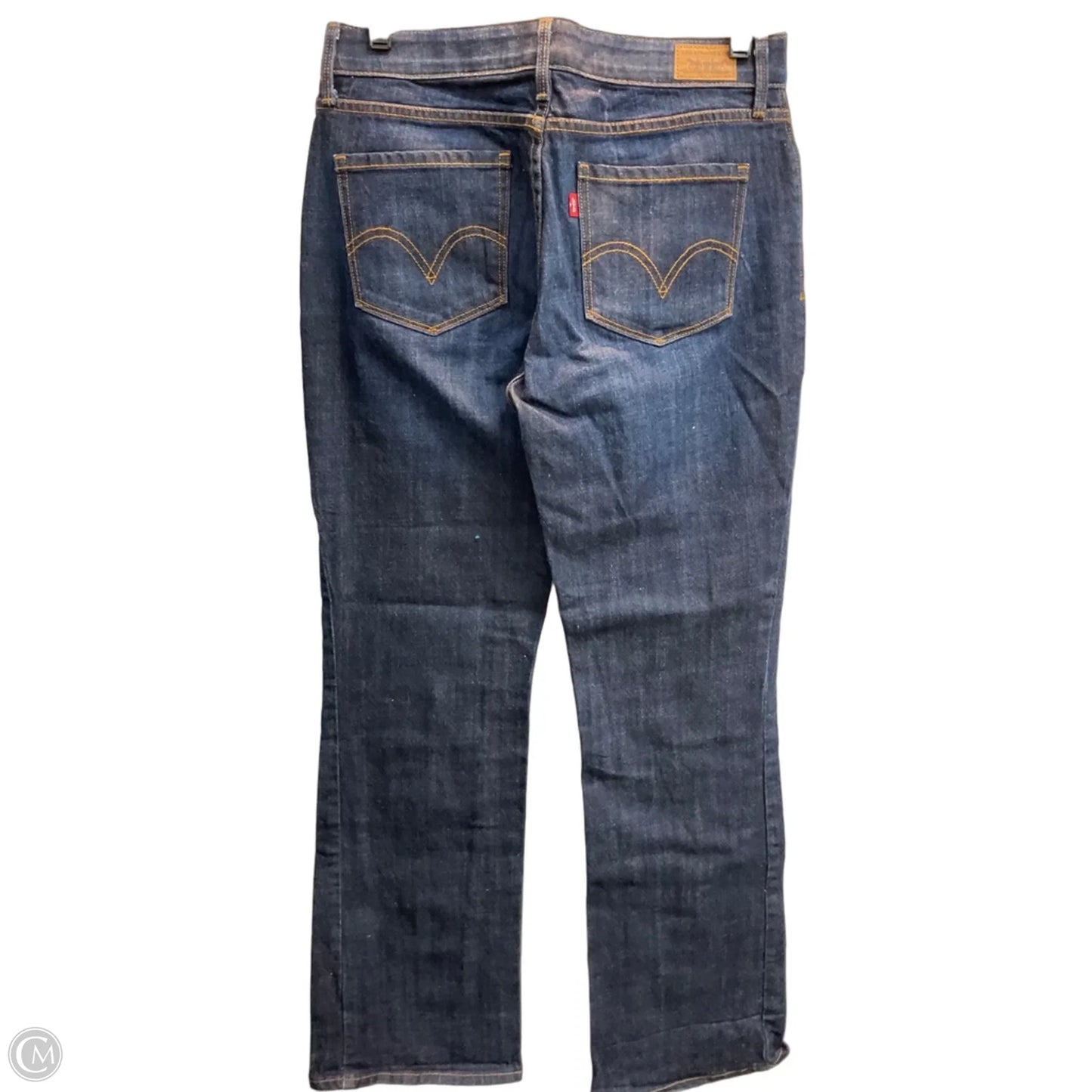 Jeans Boot Cut By Levis In Blue Denim, Size: 8