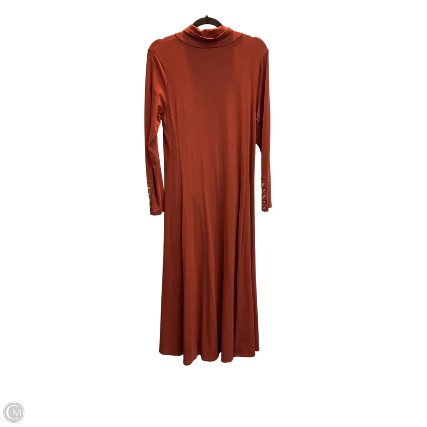 Dress Casual Maxi By Soft Surroundings In Orange, Size: M