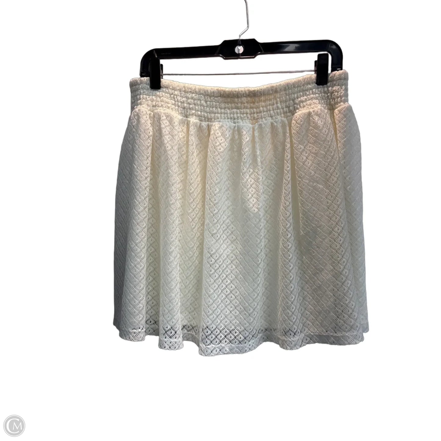 Skirt Midi By Maurices In White, Size: 12