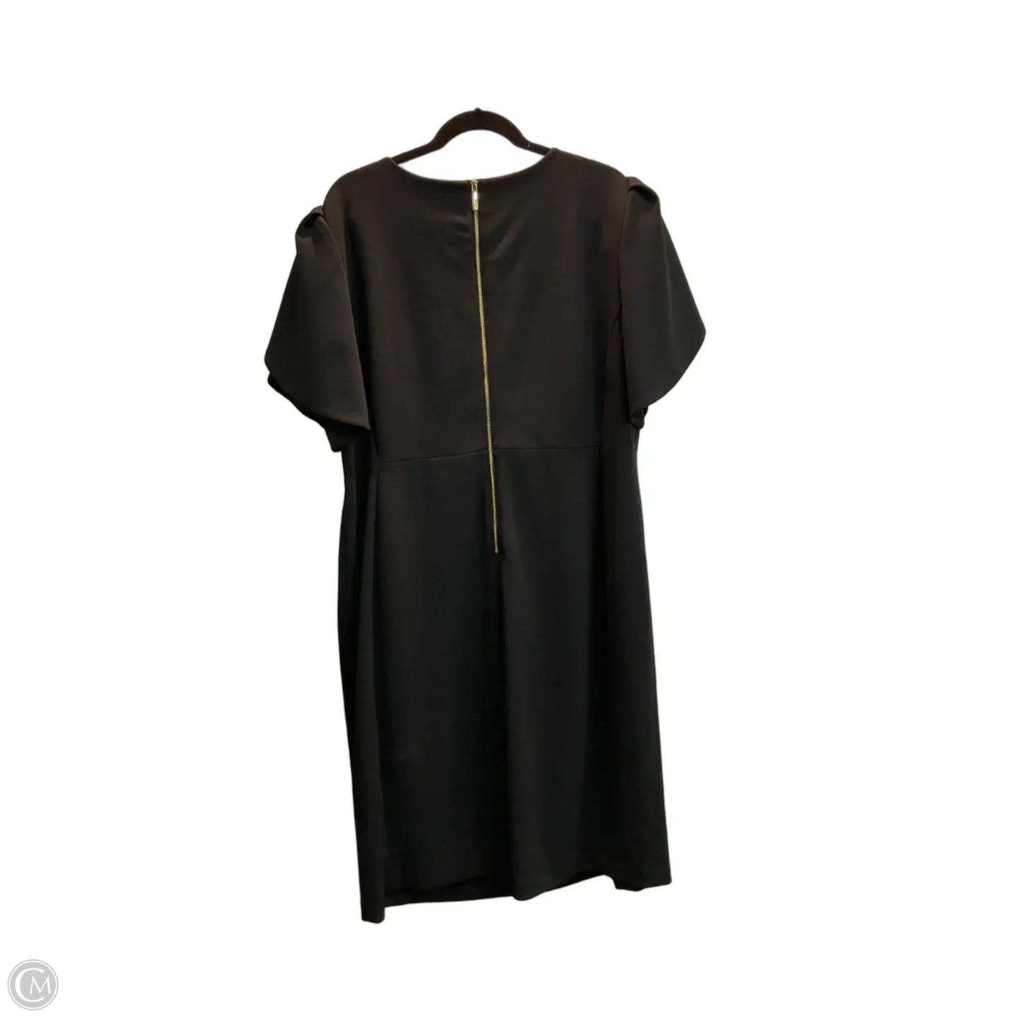 Dress Work By Calvin Klein In Black, Size: 2x