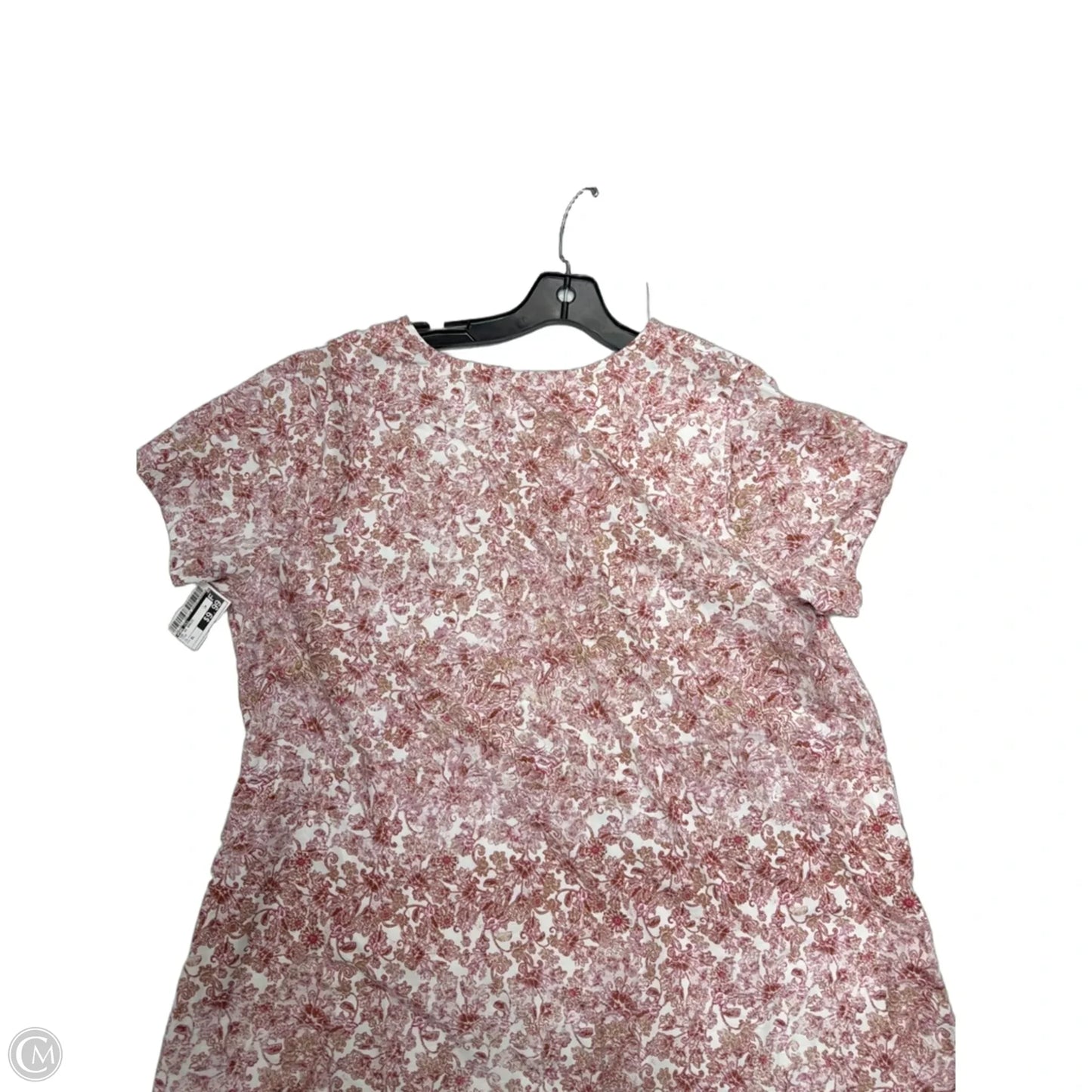 Top Short Sleeve Basic By Pure Jill In Pink, Size: Xl
