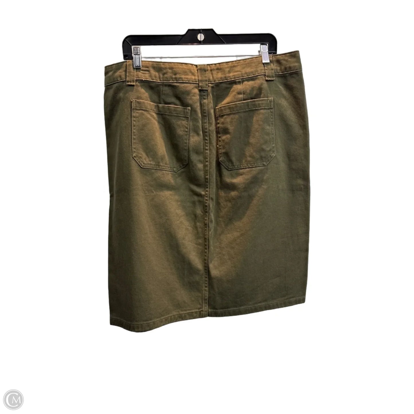 Skirt Mini & Short By Clothes Mentor In Green, Size: Xl