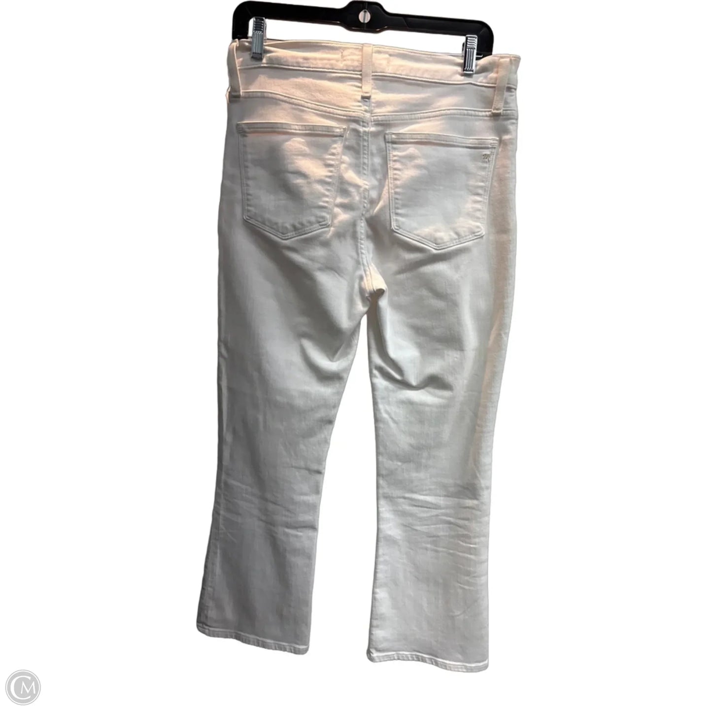 Jeans Straight By Madewell In White Denim, Size: 6