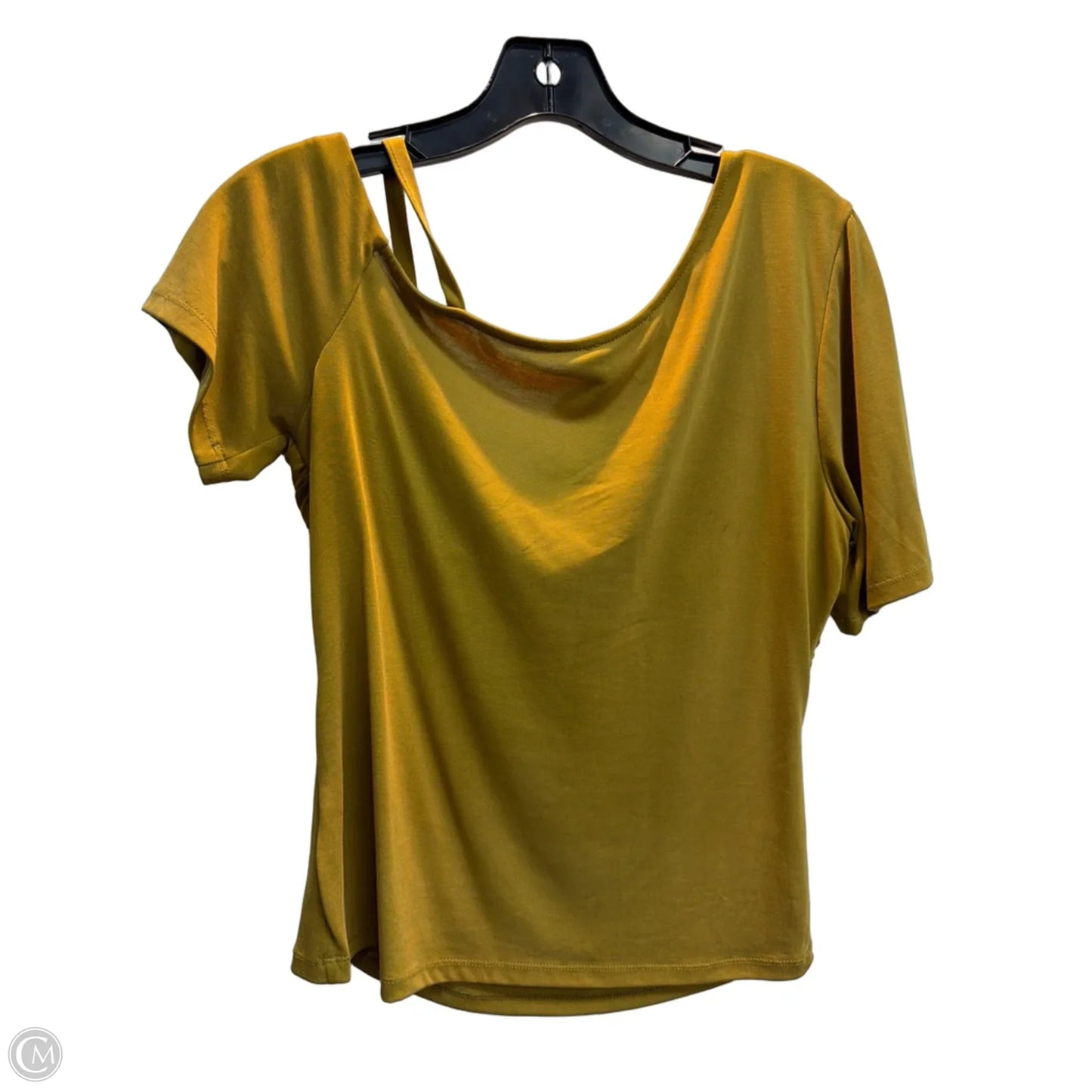 Top Short Sleeve By Sunday In Brooklyn In Gold, Size: L