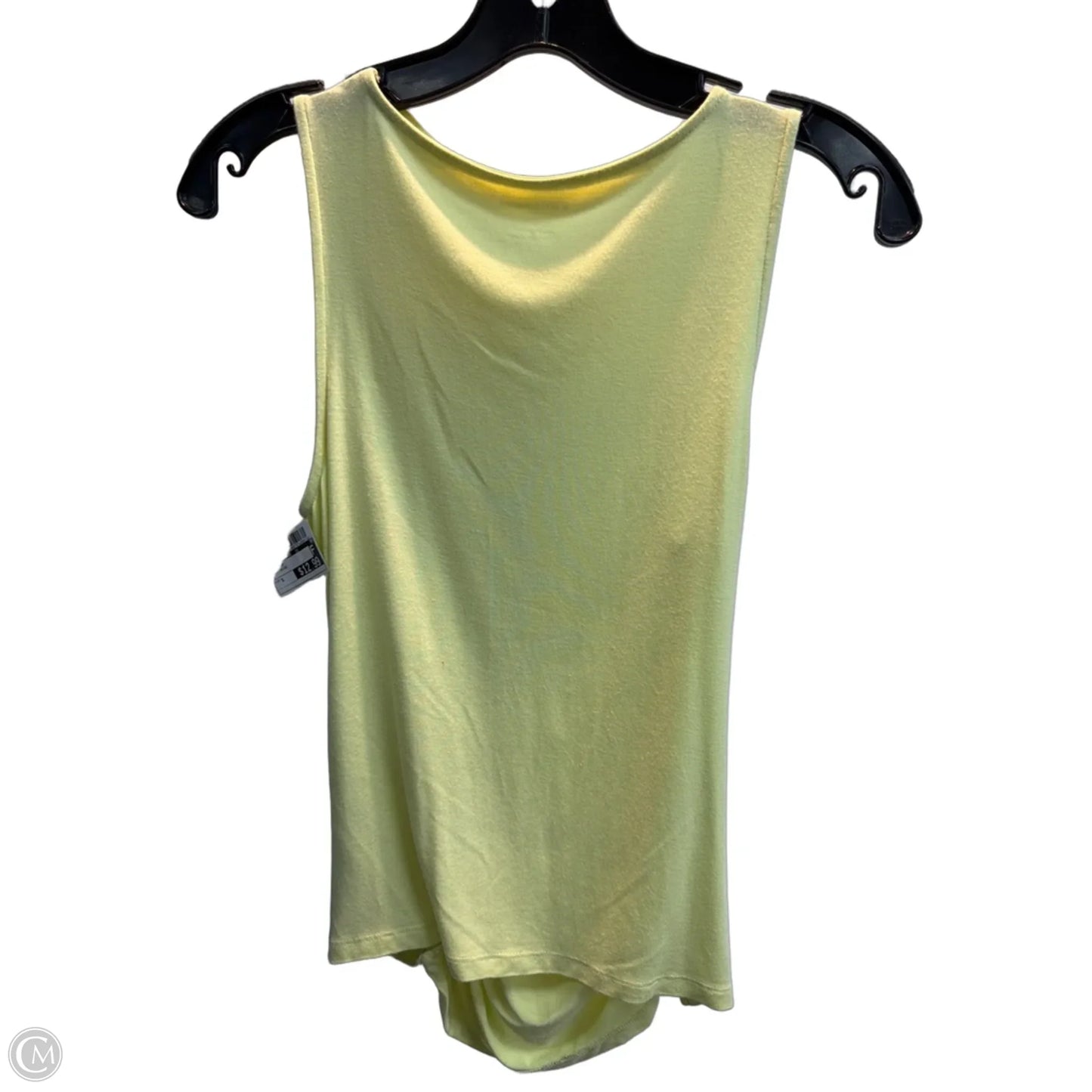 Tank Top By Anthropologie In Chartreuse, Size: S
