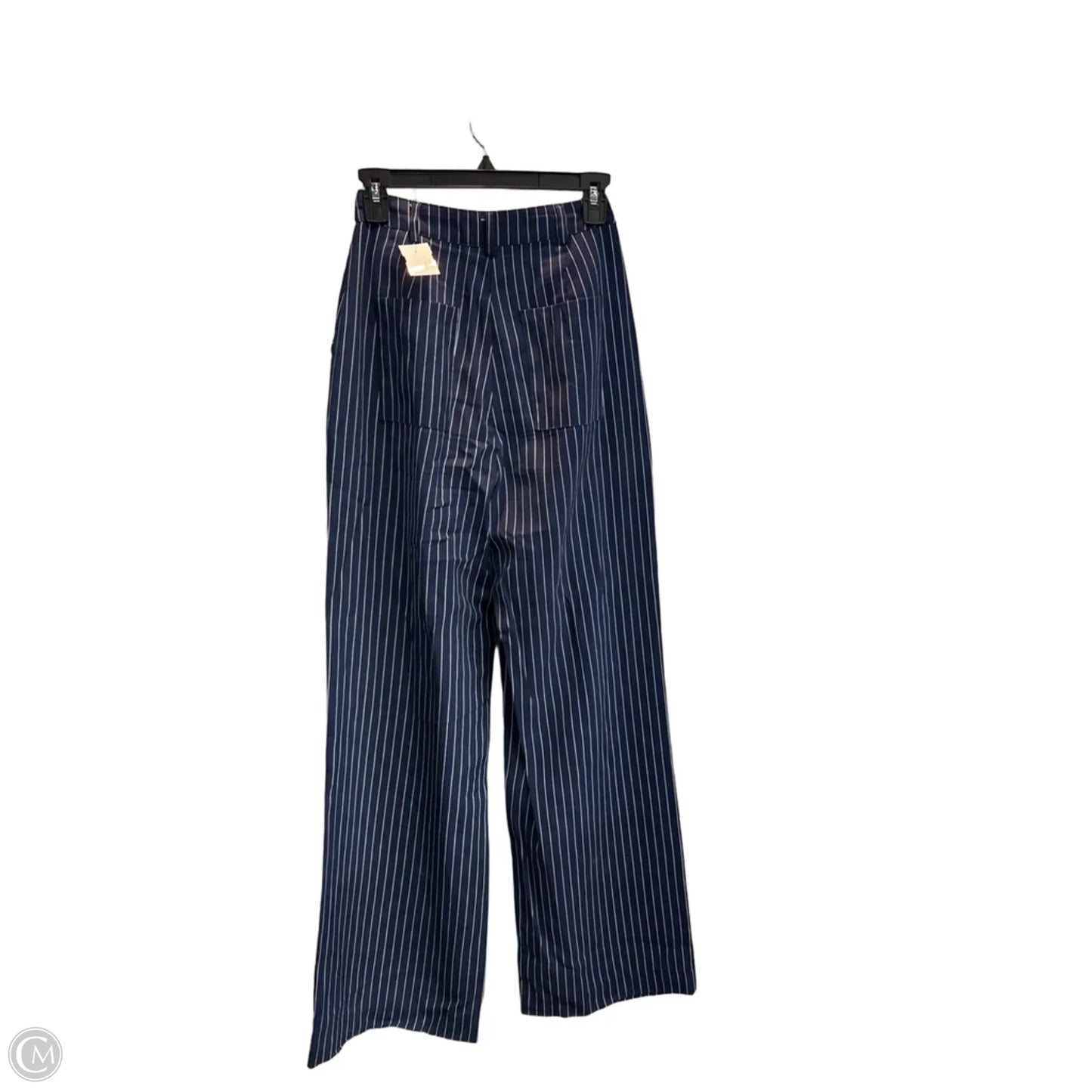 Pants Wide Leg By Clothes Mentor In Striped Pattern, Size: 0