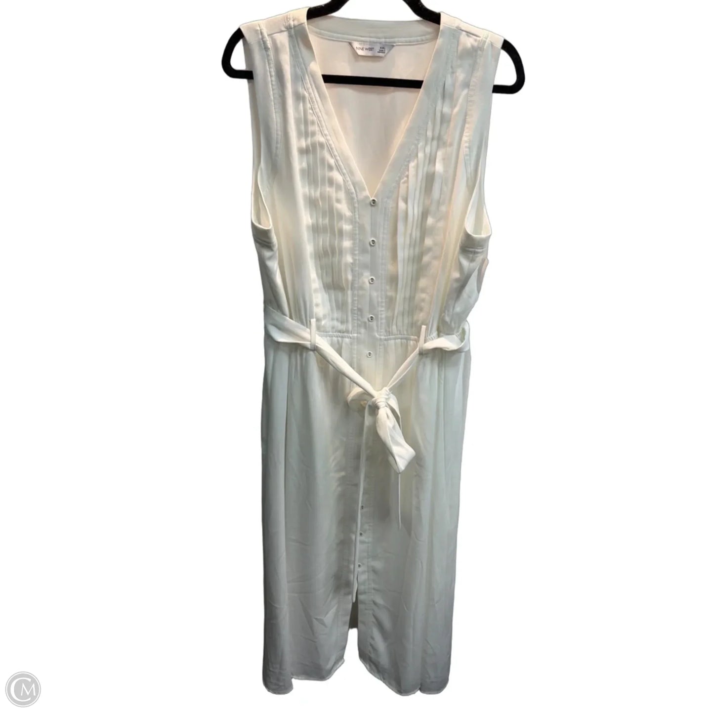 Dress Work By Nine West In White, Size: Xxl