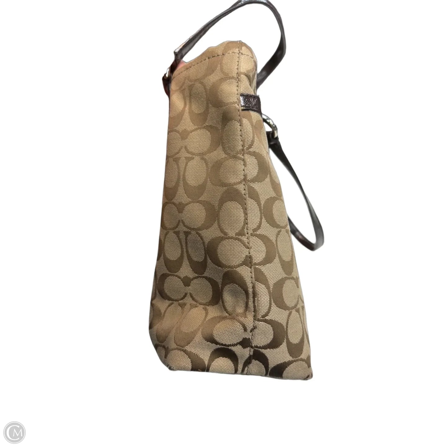 Tote Designer By Coach, Size: Medium