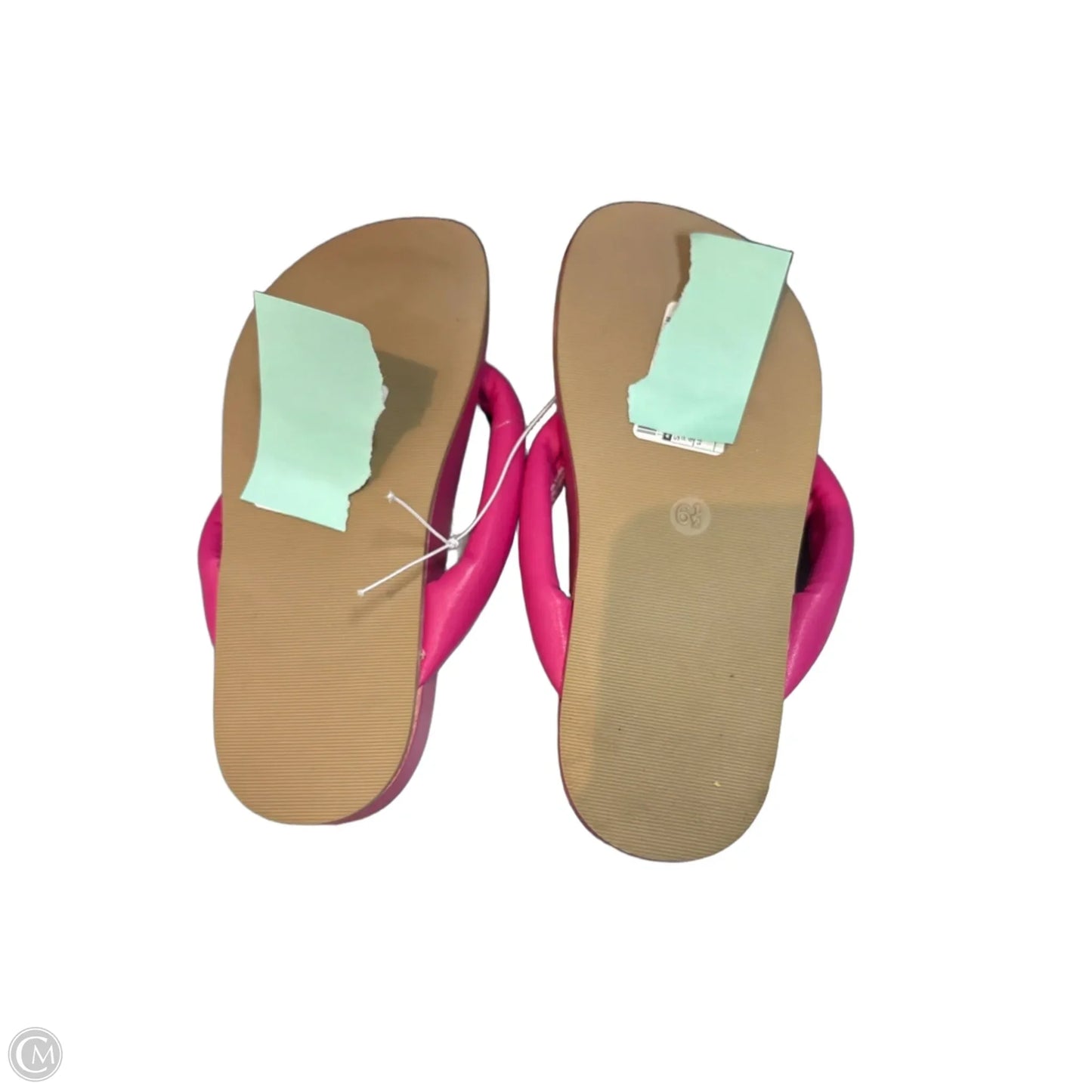 Sandals Flip Flops By Universal Standard In Pink, Size: 6.5
