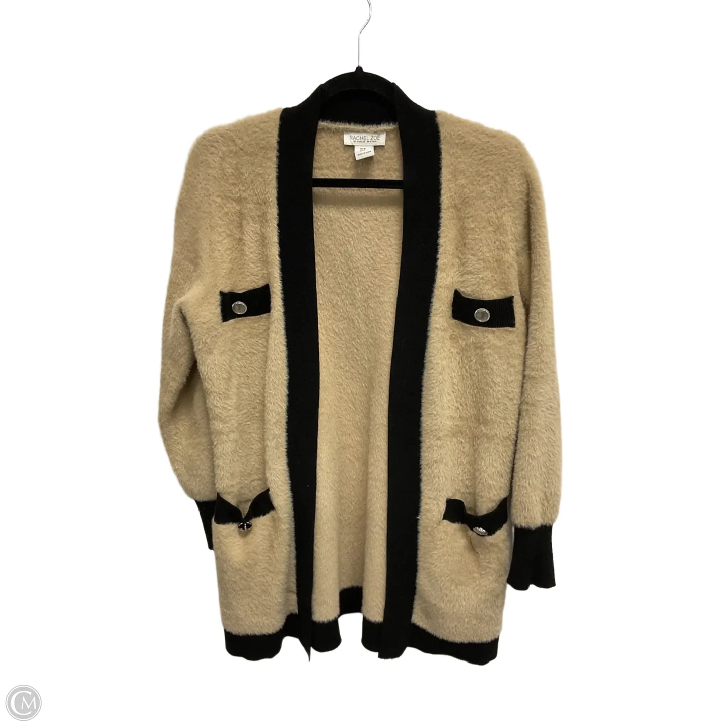 Cardigan By Rachel Zoe In Black & Brown, Size: M