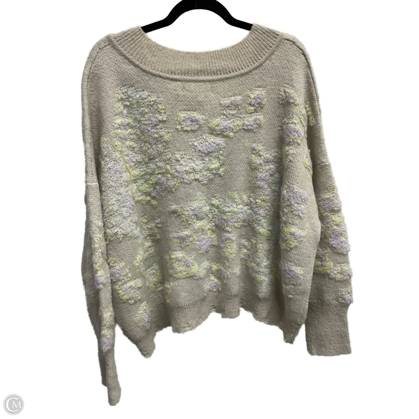 Sweater By Anthropologie In Multi-colored, Size: Xl