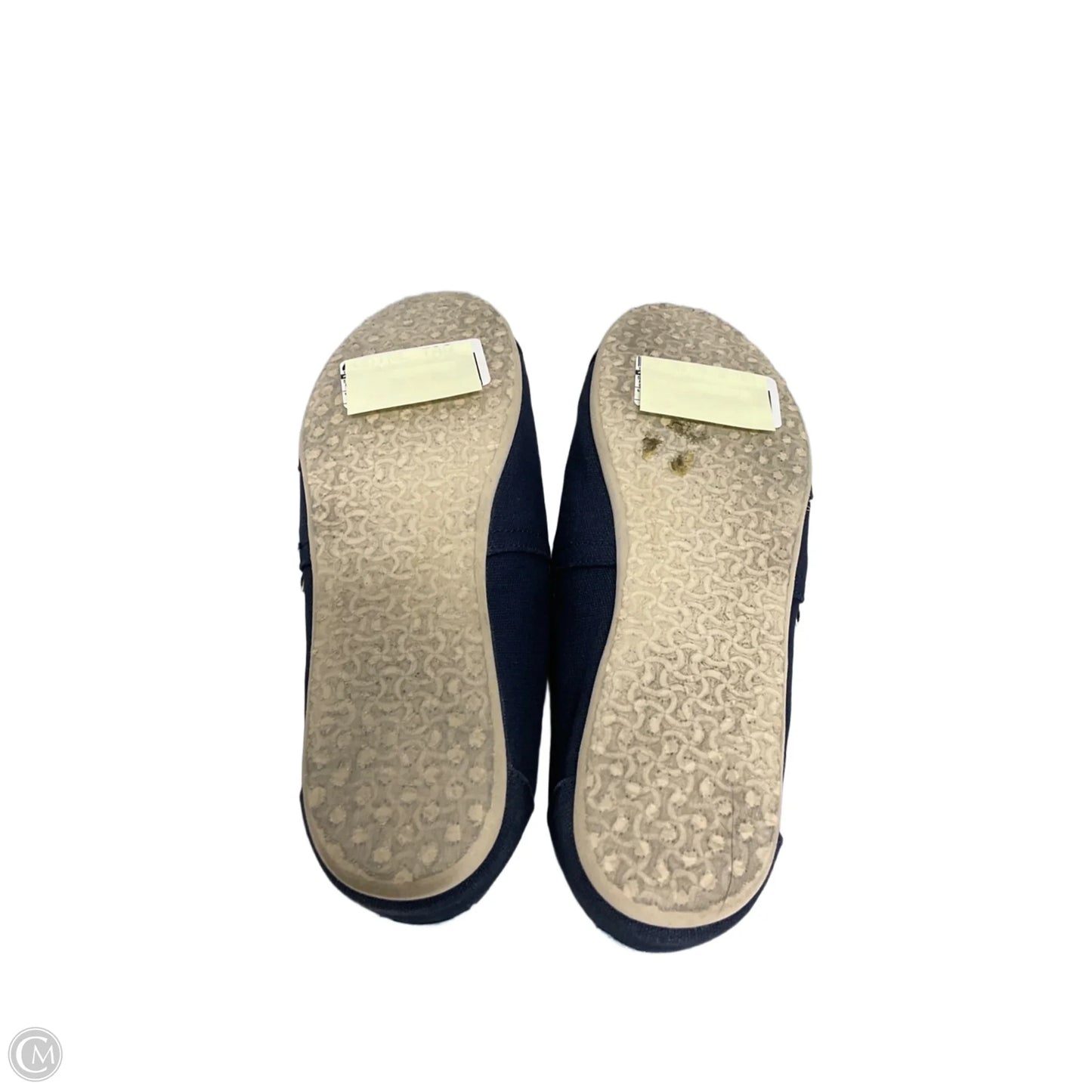 Shoes Flats By Toms In Navy, Size: 9
