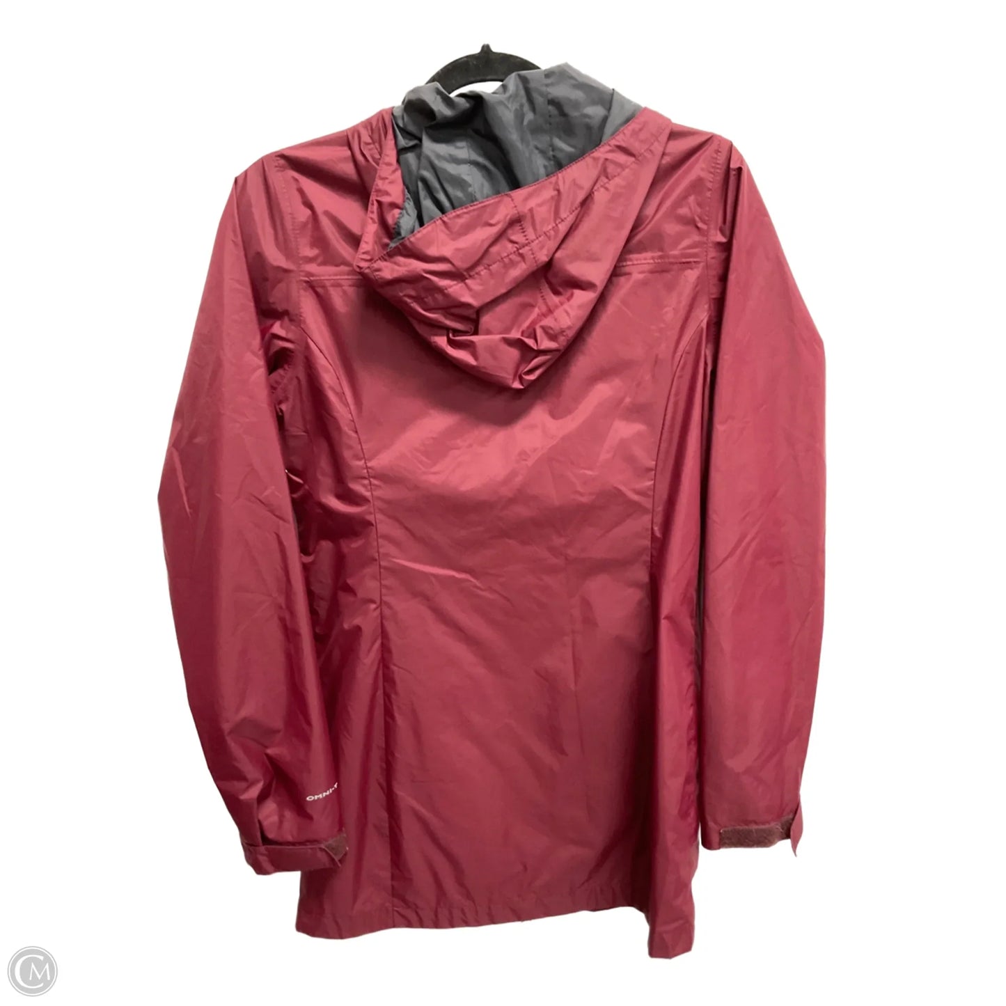 Jacket Windbreaker By Columbia In Maroon, Size: Xs