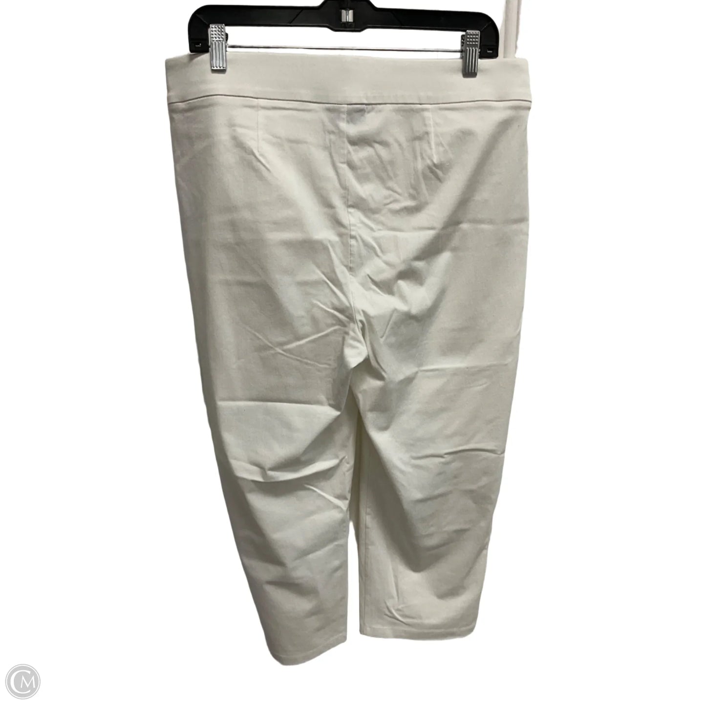 Pants Cropped By Chicos In White, Size: 14