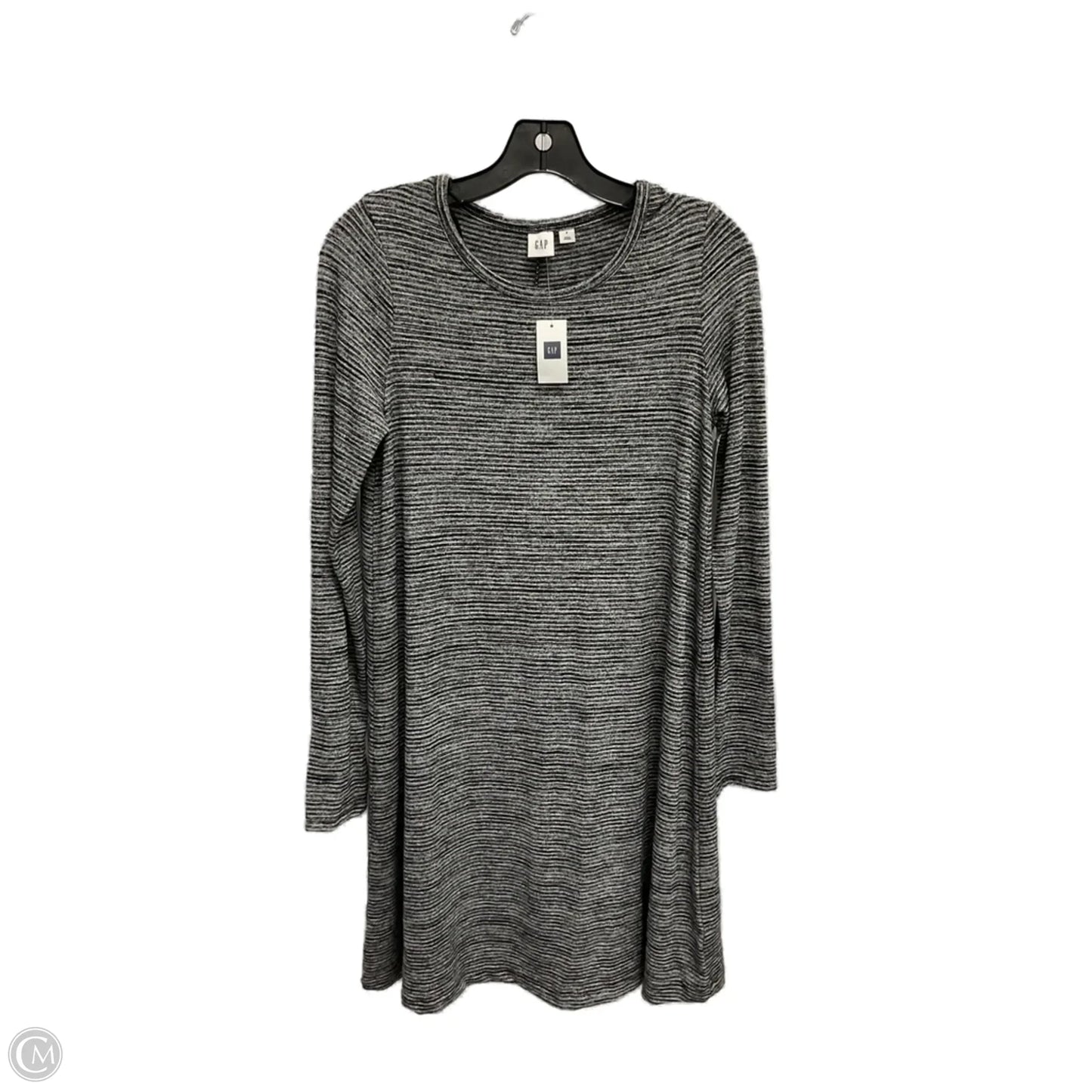 Dress Casual Midi By Gap In Striped Pattern, Size: S