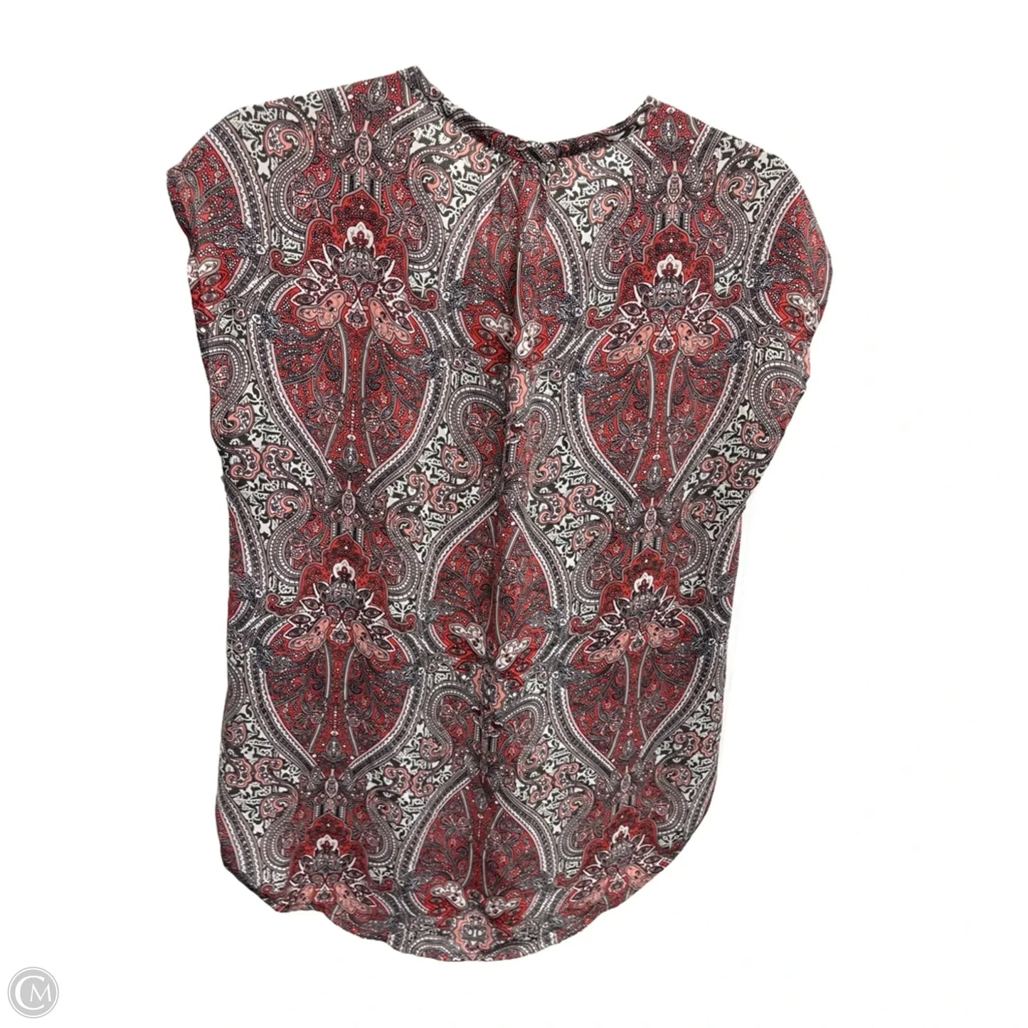 Top Sleeveless By Pleione In Paisley Print, Size: Xs