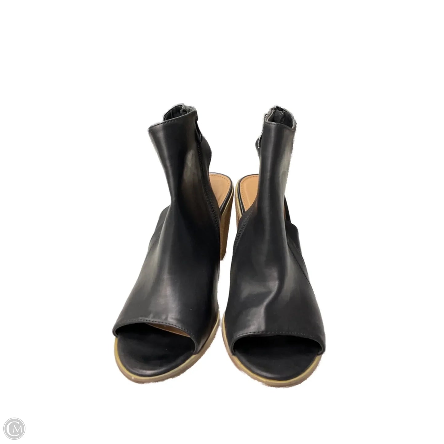 Sandals Heels Block By Very Volatile In Black, Size: 9