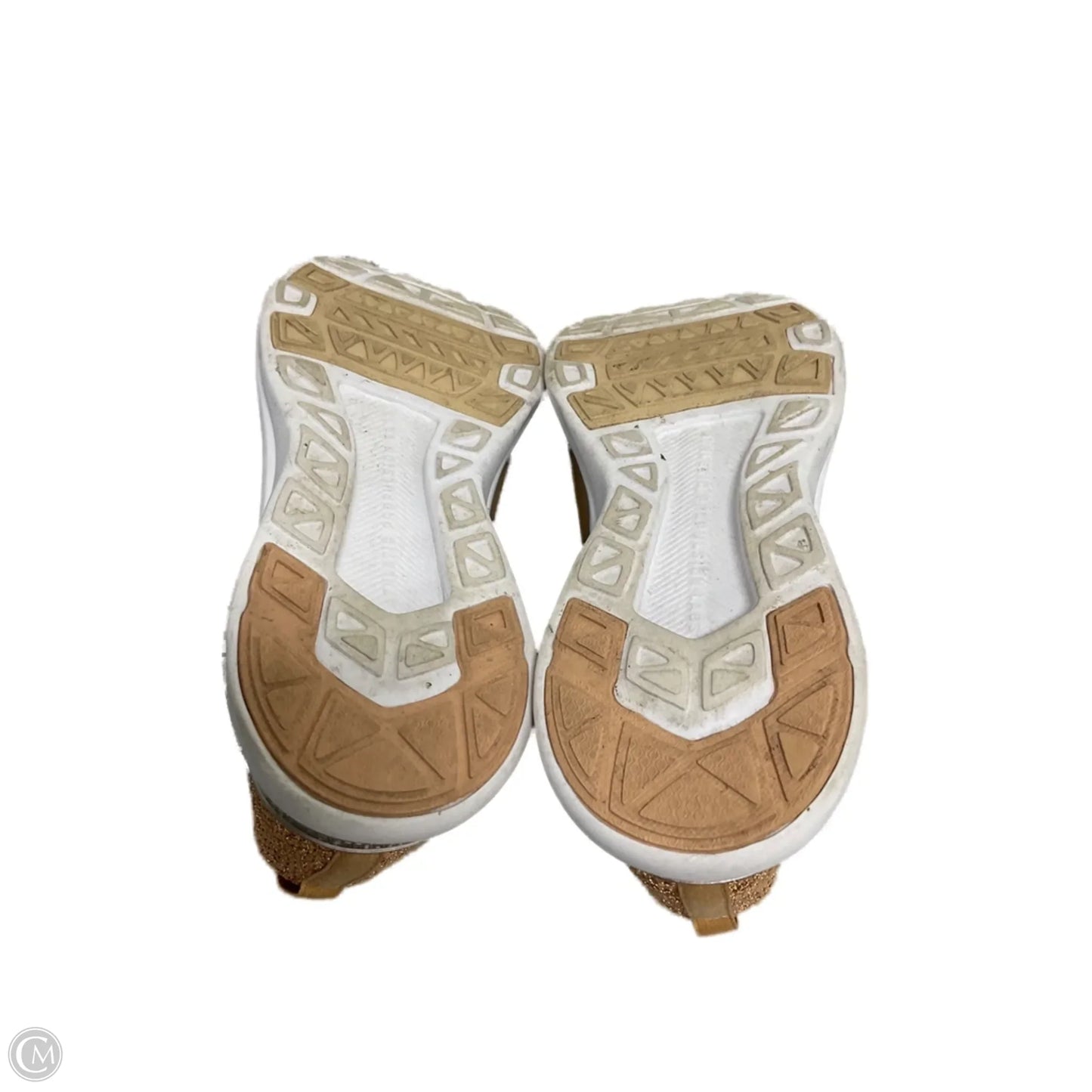 Shoes Designer By Apl In Rose Gold, Size: 9.5