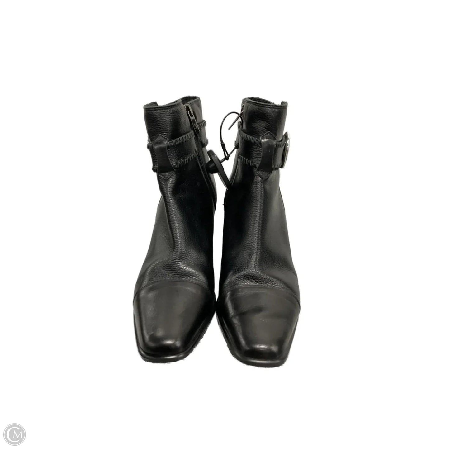 Boots Ankle Heels By Brighton In Black, Size: 8.5