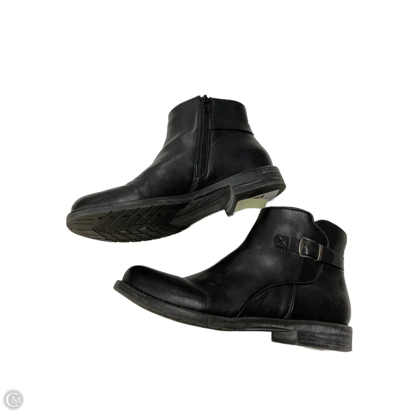 Boots Ankle Flats By Bare Traps In Black, Size: 7