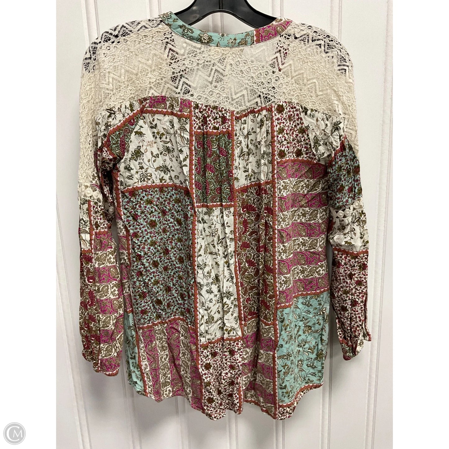 Top Long Sleeve By Altard State In Multi-colored, Size: S